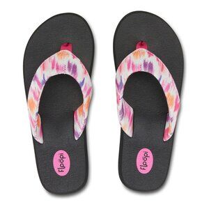 Floopi Flip Flops Women's 9 Lunar Flat Yoga Mat Thong  Sandals Beach Sandals NEW